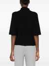 pinko - Black short-sleeve Macchina sweater - 5