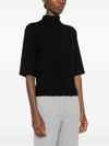 pinko - Black short-sleeve Macchina sweater - 7