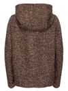 pinko - Short brown wool blend Dado coat - 1