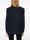 pinko - Blue double-breasted Rapisardi blazer in a wool blend - 1