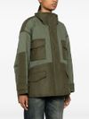 pinko - Green cotton Voltaire parka with pockets - 2