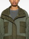 pinko - Green cotton Voltaire parka with pockets - 3