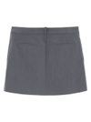 pinko - Gray pleated Giudici miniskirt - 1