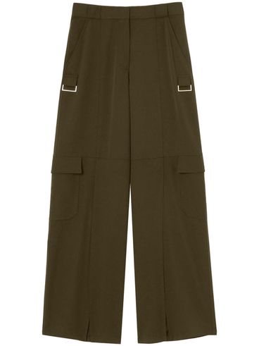 PINKO - Pantaloni Pelaggi marroni con tasche ampi