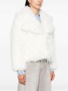 pinko - White Novaro fur coat - 2