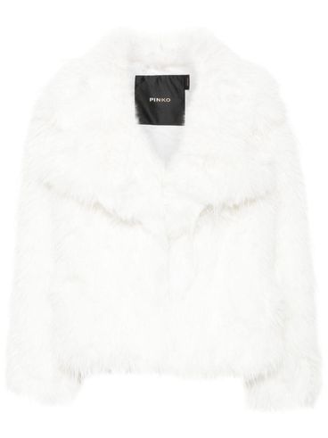 PINKO - White Novaro fur coat