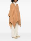 liu jo - Mantella Beige con logo e frange - 4