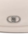 liu jo - Borsa a mano in ecopelle beige con logo - 2