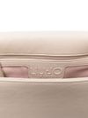 liu jo - Borsa a mano in ecopelle beige con logo - 1