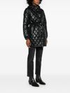 liu jo - Long shiny black quilted puffer jacket - 1