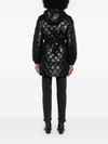 liu jo - Long shiny black quilted puffer jacket - 3