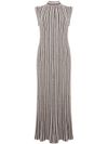 d exterior - Lurex striped maxi dress - 7