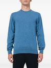 piacenza cashmere - Maglia girocollo in cashmere blu - 5