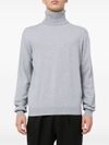 dondup - Maglia in cashmere e seta a collo alto - 5