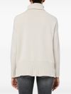 d exterior - Lace-knit wool and cashmere sweater - 6