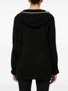 d exterior - Cashmere and wool hoodie sweater - 4