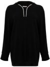 d exterior - Cashmere and wool hoodie sweater - 5