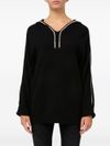 d exterior - Cashmere and wool hoodie sweater - 6