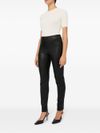 d exterior - Faux leather leggings with elasticated waist - 7