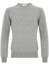 piacenza cashmere - Maglia girocollo in cashmere grigio - 5