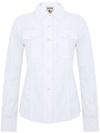 semi couture - Camicia Filomena in cotone bianco - 7