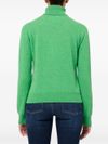 absolut cashmere - Green cashmere turtleneck sweater - 4