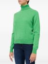 absolut cashmere - Green cashmere turtleneck sweater - 6