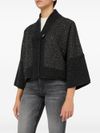 d exterior - Crop cardigan with lurex inserts - 5