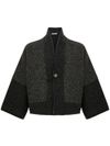 d exterior - Crop cardigan with lurex inserts - 6