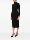 d exterior - Fitted midi dress in wool - 6