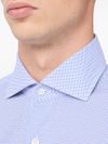 barba - Camicia in cotone bianco e blu - 8