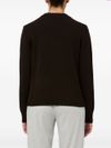 seventy - Maglione in lana e cashmere marrone girocollo - 5