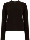 seventy - Maglione in lana e cashmere marrone girocollo - 7