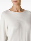 marina rinaldi - Viscose Green crew neck sweater - 7