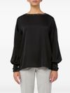 d exterior - Flared blouse with lurex details - 6