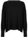 d exterior - Flared blouse with lurex details - 7