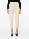 dondup - Jeans Bessie in cotone a vita bassa - 9