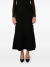 d exterior - Wool midi flared skirt - 5