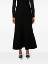 d exterior - Wool midi flared skirt - 6