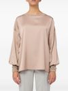 d exterior - Flared blouse with lurex details - 6