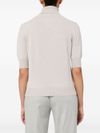 d exterior - Wool short-sleeve sweater - 4