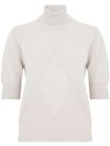 d exterior - Wool short-sleeve sweater - 7