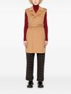 liu jo - Gilet beige con cintura - 4