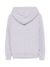 mc2 saint barth - Felpa Oliver in cotone grigio con logo - 2