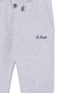 mc2 saint barth - Pantaloni Bolt in cotone grigio con logo - 1