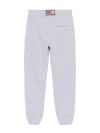 mc2 saint barth - Pantaloni Bolt in cotone grigio con logo - 2