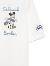 mc2 saint barth - T-shirt Cameron in cotone bianco con stampa topolino - 1