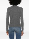 liu jo - Grey turtleneck top with logo - 3