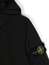 stone island - Giacca corta nera con logo - 2