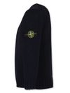 stone island - Maglione in cotone blu navy - 1